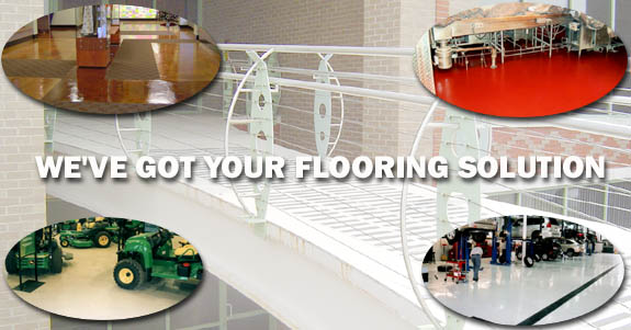 We've got your epoxy flooring solution